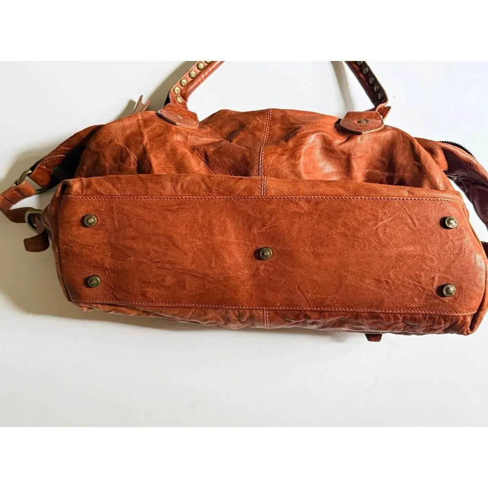 Trask leather bag new